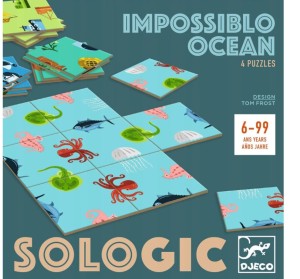 DJECO - Gra logiczna Sologic Impossiblo Ocean 00807